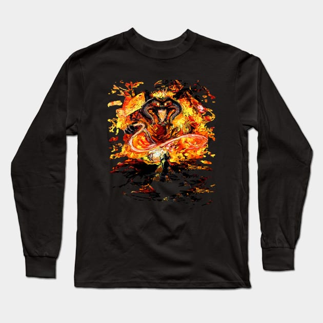 van Gogh Never Passed (version 2) Long Sleeve T-Shirt by sagittariusgallery